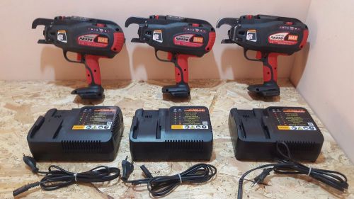 3x Max RB398 Rebar Tier Machine RB 398 / Pack 3 pcs. Max RB 398 BRUSHLESS  MOTOR