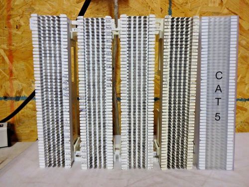 Lot Of 5 SIEMON S66M1-50 TELEPHONE PUNCH DOWN BLOCKS CAT 5