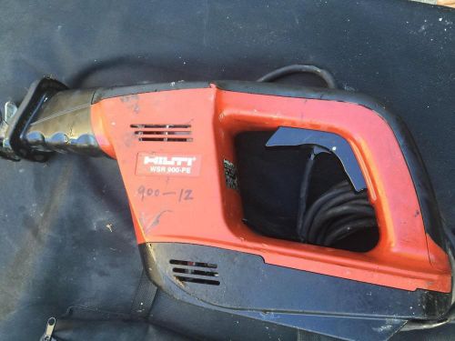 HILTI WSR 900-PE Orbital Reciprocating Saw 110V Great Condition Free Shipping