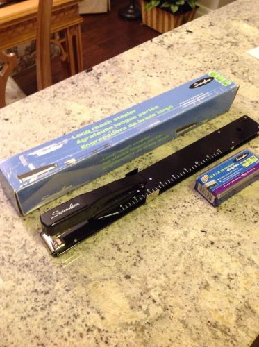 Swingline Long Reach Stapler &amp; Pack Of 5000 Staples