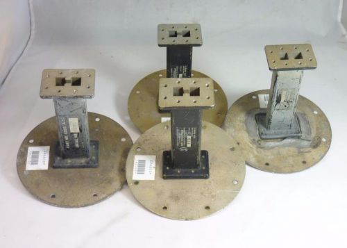 Lot of 4 Tamar Electronics Vintage Waveguides