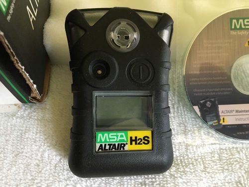 New MSA Altair Maintenance-Free Hydrogen Sulfide Single-gas Detector