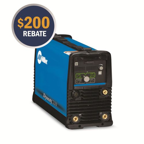 Miller dynasty 210 tig welder  907685 for sale