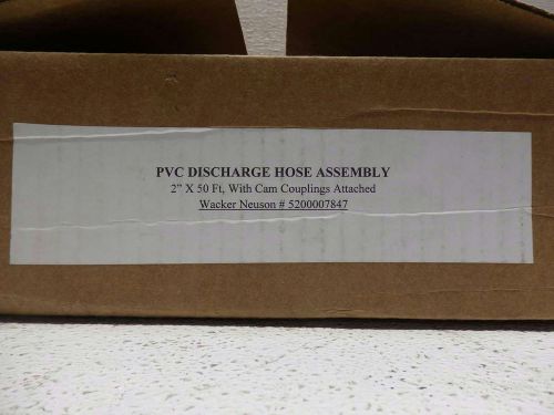 Waker Neuson 5200007847 50ft. Discharge Hose