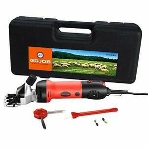 GDJOB Electric Wool Shears500w Professional Sheep Shearing Clippers Pet Farm ...