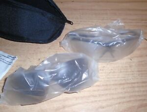 MILITARY SAFETY GLASSES UVEX XC GENESIS EYE PRO KIT CLEAR &amp; DARK LENS