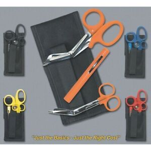 EMI 456 Black Colormed Basic Holster Scissors/Shears/Penlight Set