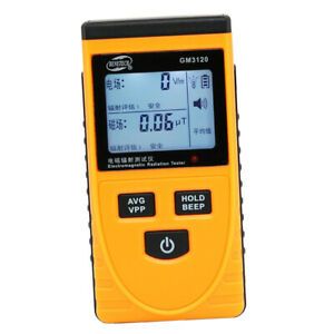 GM3120 Digital Radiation Detector Meter Dosimeter Gauge Electric 1-1999V/m