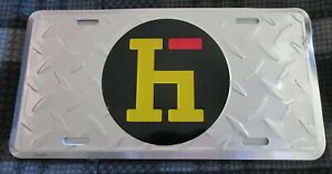 HAYDON BUILDING CORP- DIAMOND EMBOSSED METAL LICENSE PLATE/SIGN-NEW