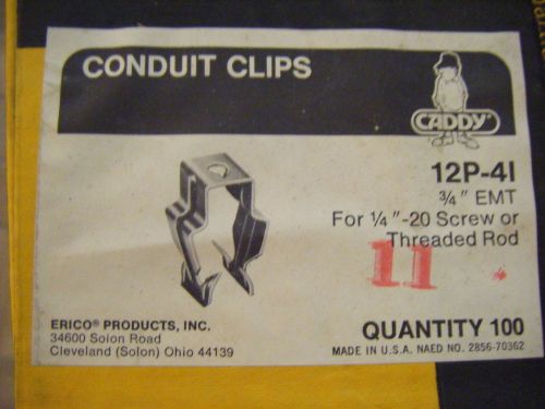 Caddy 12p-4i conduit hangers - box of 100 - for 3/4&#034; emt conduit for sale