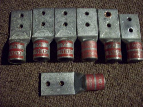 Burndy WP91412  L133 and TB L133 350 kcm lug      7 lugs