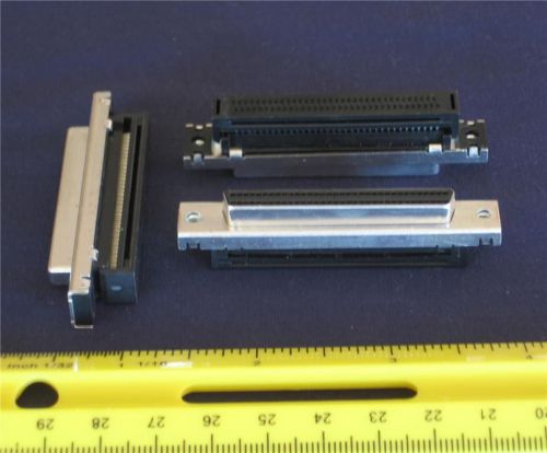 68 PIN D-TYPE  SCSI  IDC FEMALE FLAT RIBBON CONNECTOR