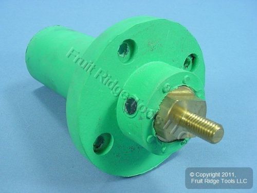 New Leviton Green 17 Series Cam Plug 90° Panel Receptacle Stud 690A 600V 17R21-G