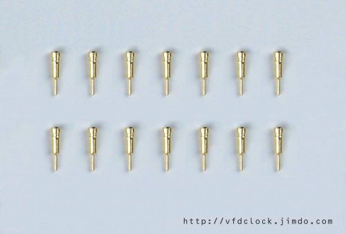 Gold/Tin Plated FEMALE HEADER ROUND PIN for NIXIE IN-14/IC/IR etc.NIXIE TUBE ERA