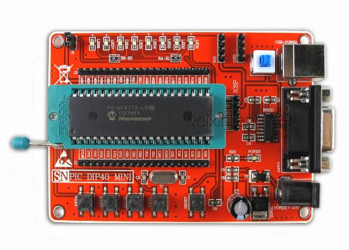 PIC MCU Development Board Designed for PIC16F877A