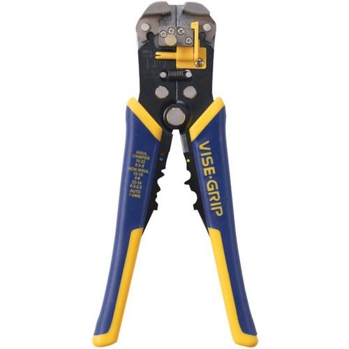 IRWIN 2078300 8&#034; Wire Stripper - Self-Adjusting - Oval/Flat