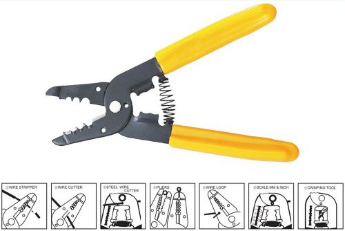 Cutting 16mm Stripping 6-16mm2 170mm HS-1040 Cutter and Stripper Crimper