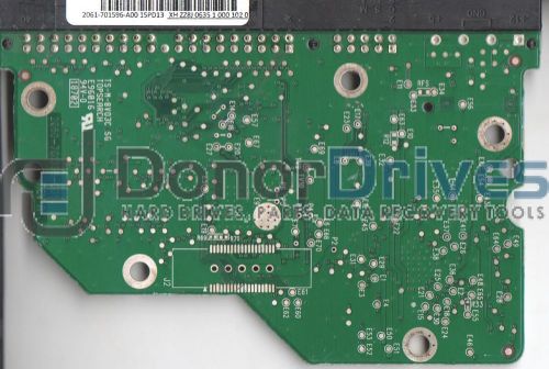 WD1600AVJB-63J5A0, 2061-701596-A00 15PD13, WD IDE 3.5 PCB + Service