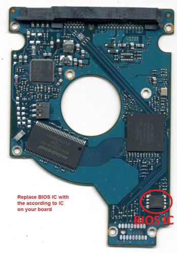 ST320LT020 9YG142-190 0010SDM1 7299 A 100654403 REV B 2.5&#039;&#039; SATA HDD PCB  +FW