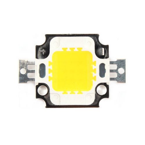 New 1pcs Warm White 10W High Power LED SMD Chips Bulb Lamp DIY DC9-12V 800-900lm