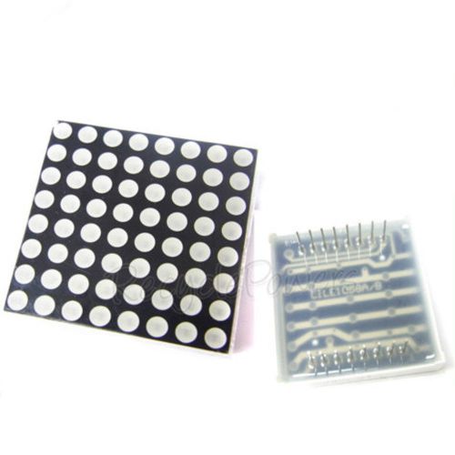 10 LED Dot Matrix Display 3mm 8x8 Red Common Anode 16pin 64 LED Displays module