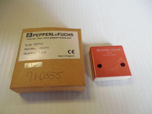 NEW PEPPERL &amp; FUCHS MAGNET ACTUATOR 52FY31 450074