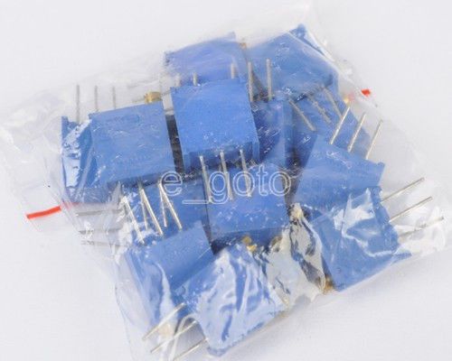 15 values 3296 trimmer trim pot resistor potentiometer kits each 1