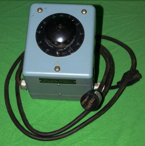 Powerstat Variable Autotransformer EN116 120V 6.5A  0-140V out [1G1310]