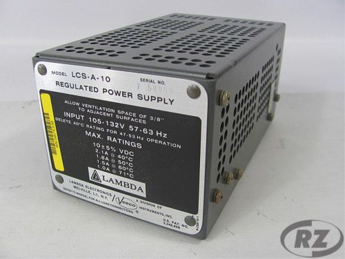 LCS-A-10 LAMBDA POWER SUPPLY NEW