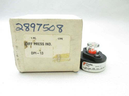 NEW PARKER DPI-13 DIFFERENTIAL PRESSURE INDICATOR 250 PSIG D443675