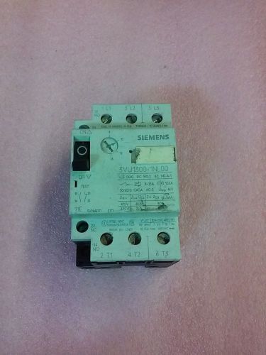 SIEMENS 3VU1300-1NL00 Motor Protector Circuit Breaker