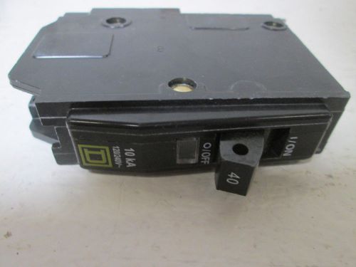 SQUARE D QOB140 CIRCUIT BREAKER *USED*