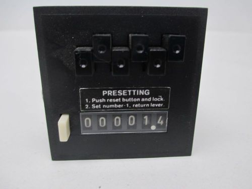 NEW KEP KT-598 6 DIGIT COUNTER 115V-AC D310917