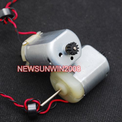 2pcs Mabuchi PC280SA 16W 12-24V DC motor Strong magnetic dual axis diy generator