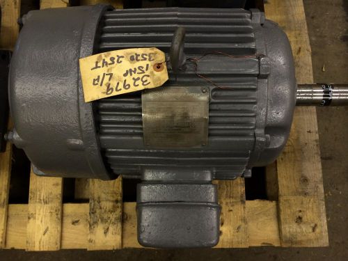 Rebuilt Pacemaker Motor, 15HP, 3520RPM, 254T Frame, 230/460V, 3 Phase, TEFC