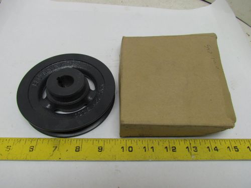 Bk50x3/4 3x881 1 groove 3/4&#034; finished bore belt styles 4l,5l,a,b, pulley sheave for sale