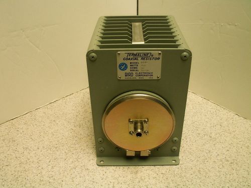 BIRD TERMALINE MODEL 8141 OIL DUMMY LOAD 250 WATT COAXIAL RESISTOR 50 OHM_USED