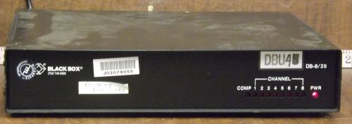 1 USED BLACK BOX DB-8/25 DATA BROADCAST UNIT