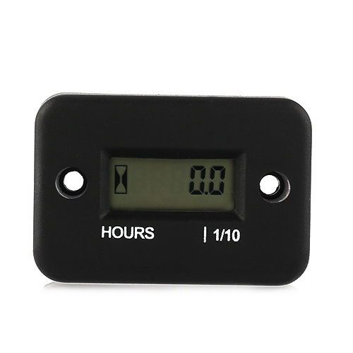 Digital Hour Meter Marine Quad ATV Auto Plugs Gas Engine High Quanlity