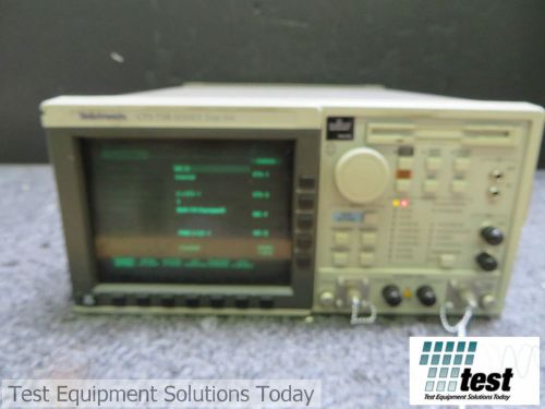 Tektronix CTS710 SONET Test Set w/ 04,022  ID #23430 TEST