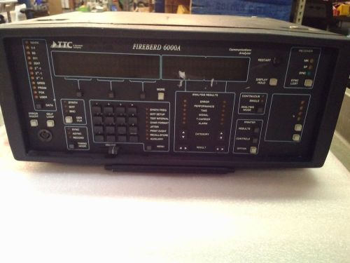 TTC Fireberd 6000A Communications Analyzer T1/FT1 GPIB with Opt 6010 Firebird