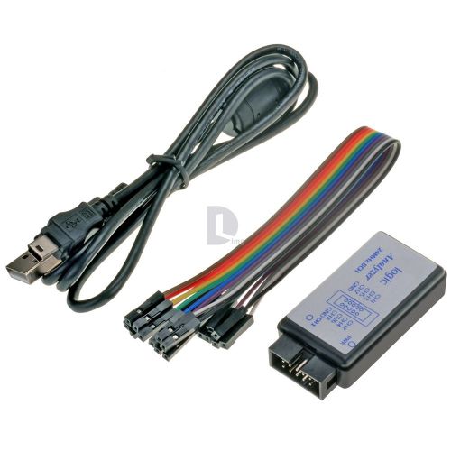 Logic analyzer usb logic 24m 8ch 8channel 24mhz latest supports 1.1.15 free ship for sale