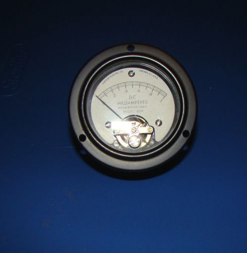 Simpson Electric DC 0-1 Milliamperes Meter Model 125R