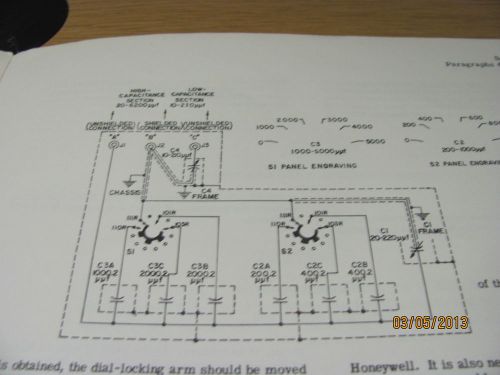 GENERAL RADIO MODEL 1429-A: Field Variable Capacitance Tester - Instruct Manual