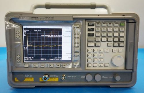 Agilent E4408B 9kHz-26.5GHz ESA-L Series Spectrum Analyzer Opt 049\B72\A4H\A4J