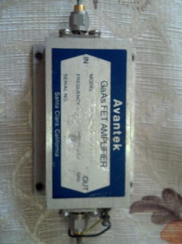 Avantek Microwave RF GaAs FET Amplifier 2-4 ghz model sd8-0200m