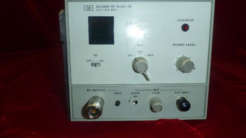 AGILENT / HP 86290B RF PLUG-IN