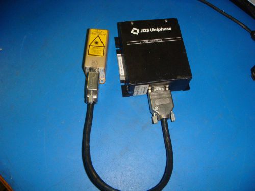 JDS UNIPHASE, MODEL 4602-010-0485 LASER HEAD, &amp; 4802-1001 CONTROLLER *Qt51