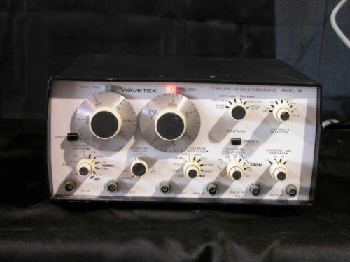 Wavetek model 185 5 mhz lin/log sweep generator for sale