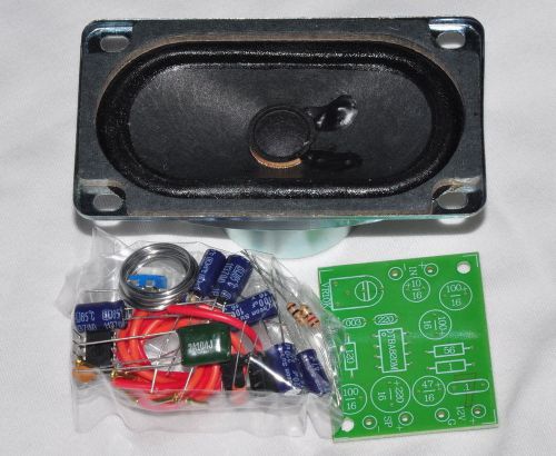 2 w small mono amplifier tba820m  un-assembled kit come with speaker  [ fk674 ] for sale